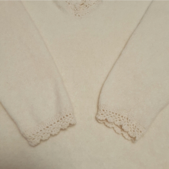 Lambswool Angora Sweater Womens - Picture 6 of 16